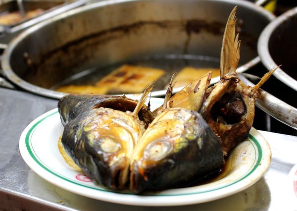 寧夏夜市,李家香虱目魚,滷肉飯 @艾瑪  吃喝玩樂札記