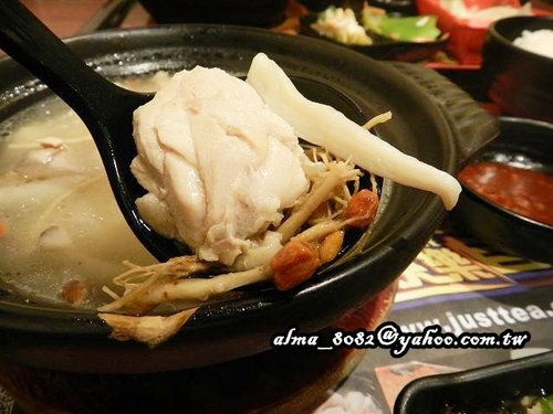 人蔘雞,茶自點,茶自點複合式餐飲,蘋果蛤蠣松阪豬