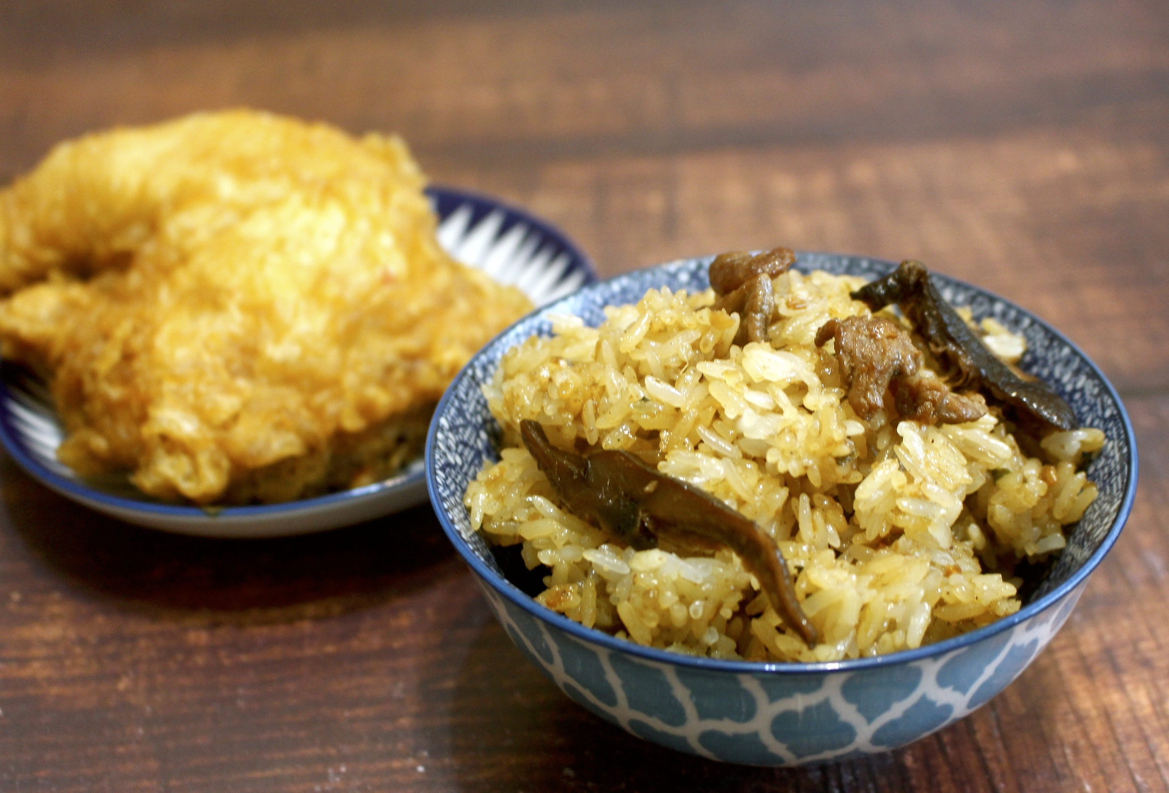 【桃園 八塊油飯】隱藏版彌月禮油飯。超份量古早味油飯/香酥大雞腿/小肉豆