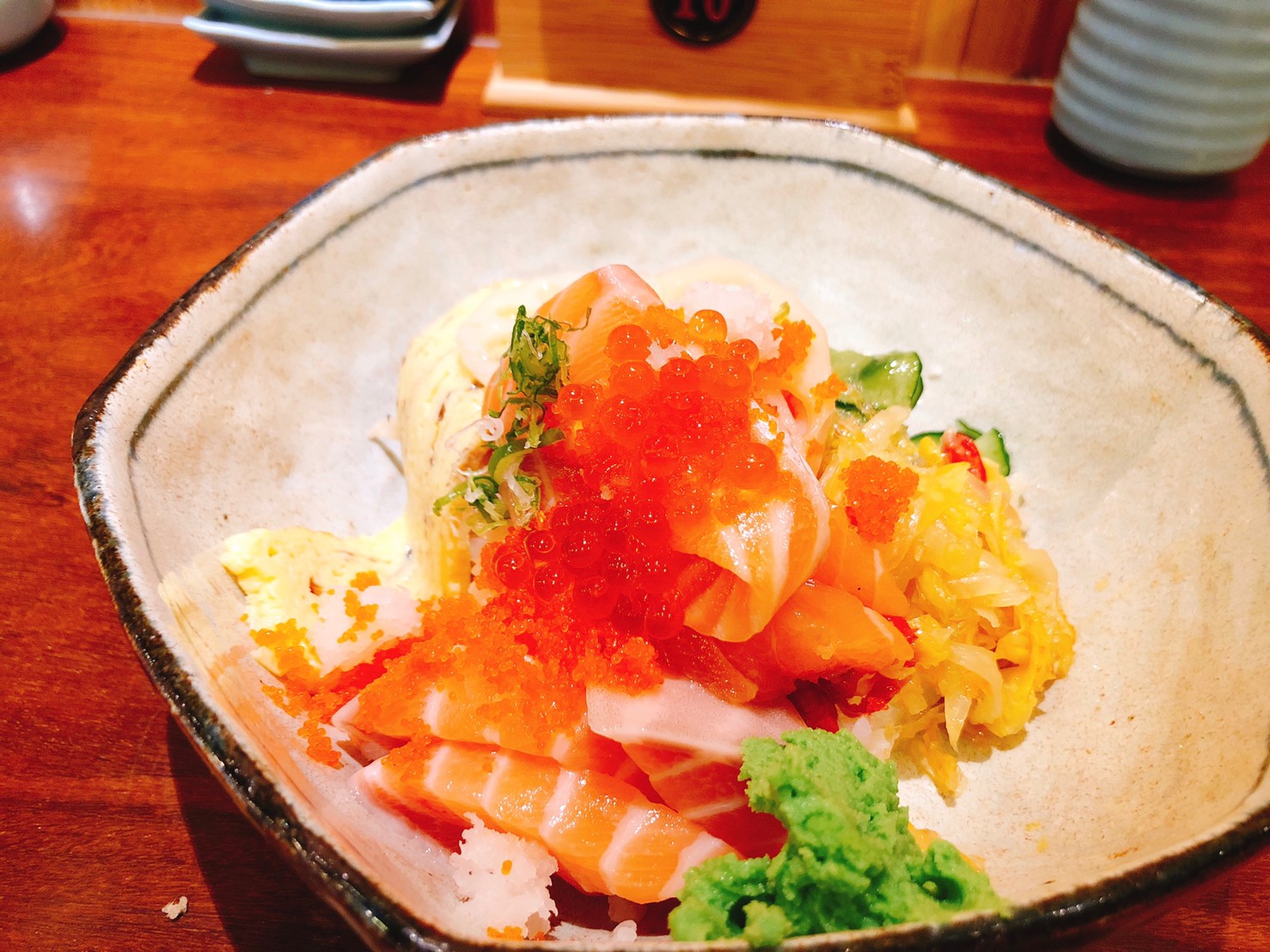 【桃園 丼力屋】下龜山溫馨日本料理。唯美擺盤刺身丼飯おいしい