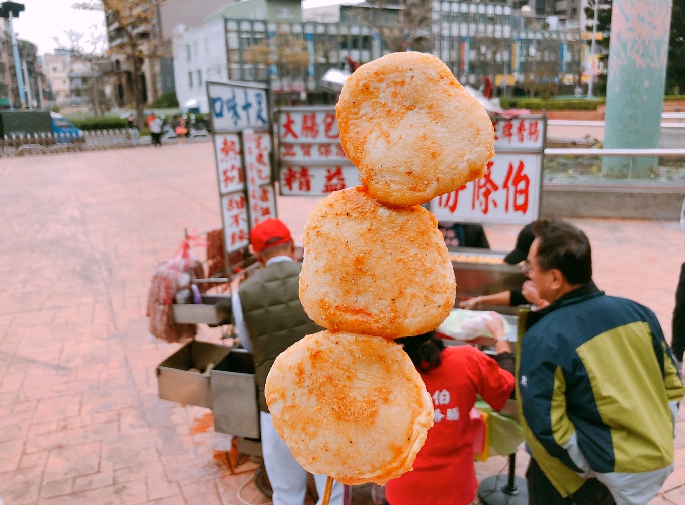 汾條伯大腸包香腸，陳記素食春捲，桃園小吃