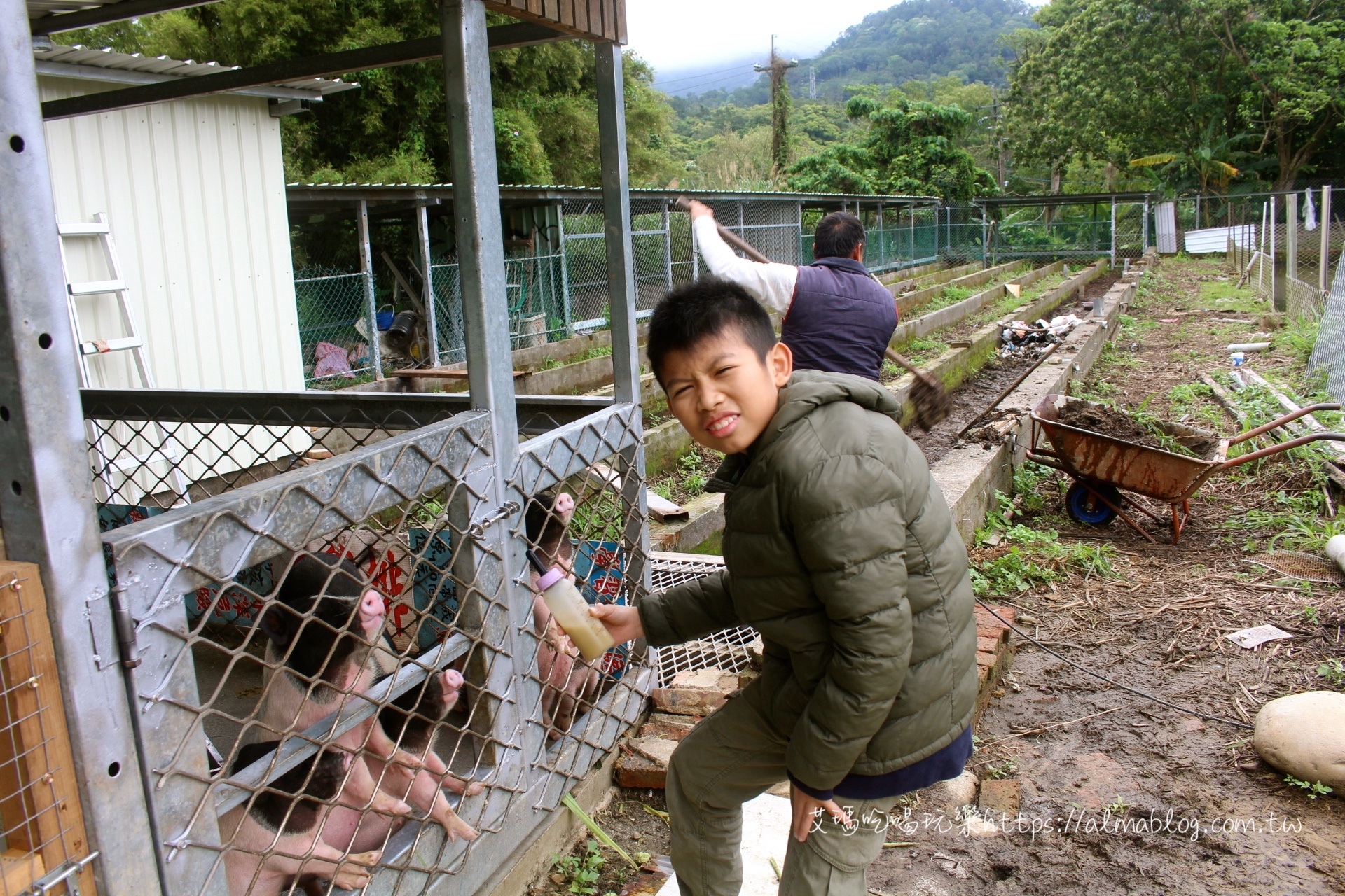 花鹿秘境  李家摸蜆農場