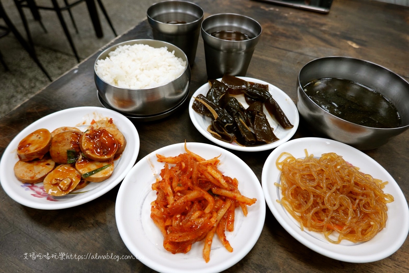 中壢美食,內壢小吃,韓式小菜,韓式料理,韓香閣