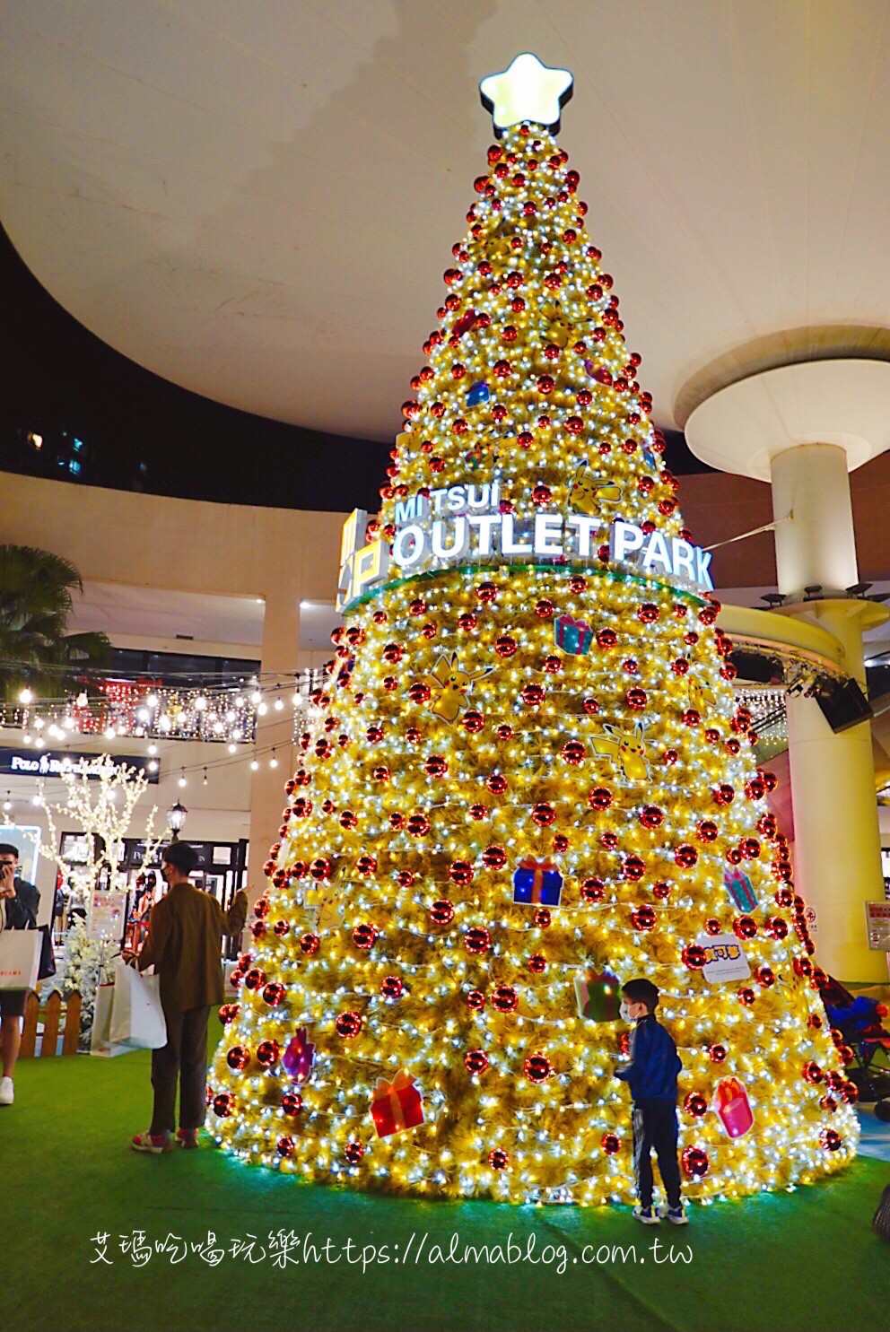 mitsui outlet park,三井 OUTLET,免費景點,林口美食,皮卡丘