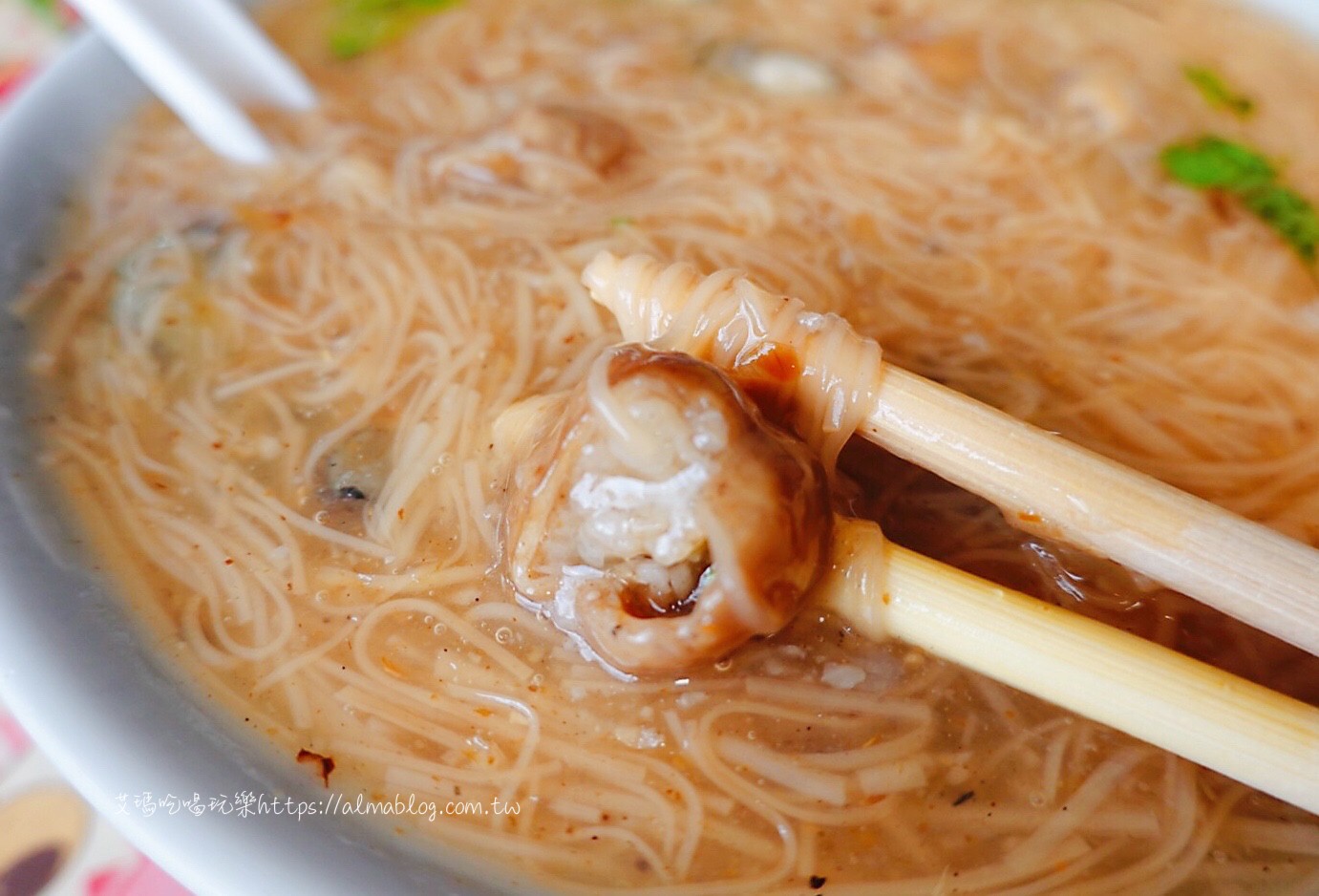 乾蚵仔,臺灣小吃,大腸蚵仔麵線,龜山美食,龜山蔡