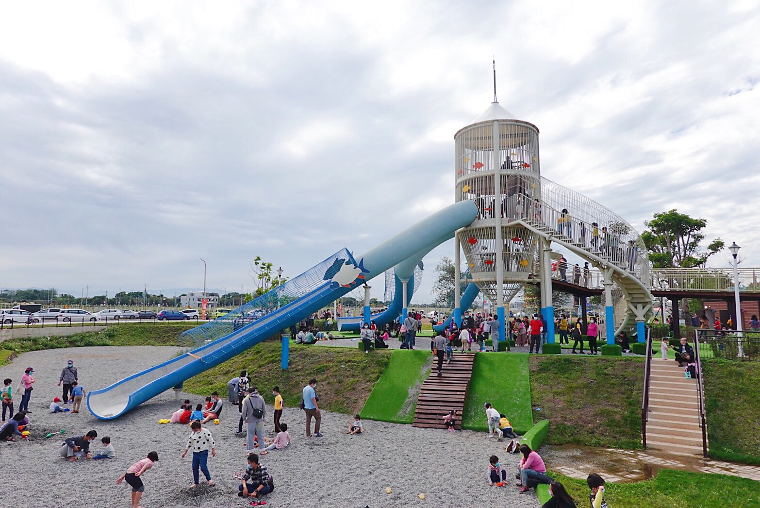 公園,水之丘主題公園,觀音草漯水之丘公園 @艾瑪  吃喝玩樂札記