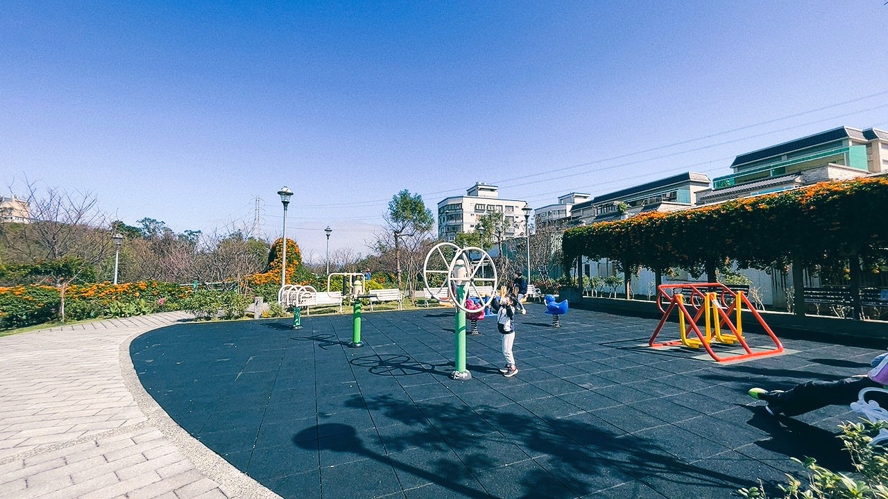 免費景點,新北公園,永吉公園,炮仗花