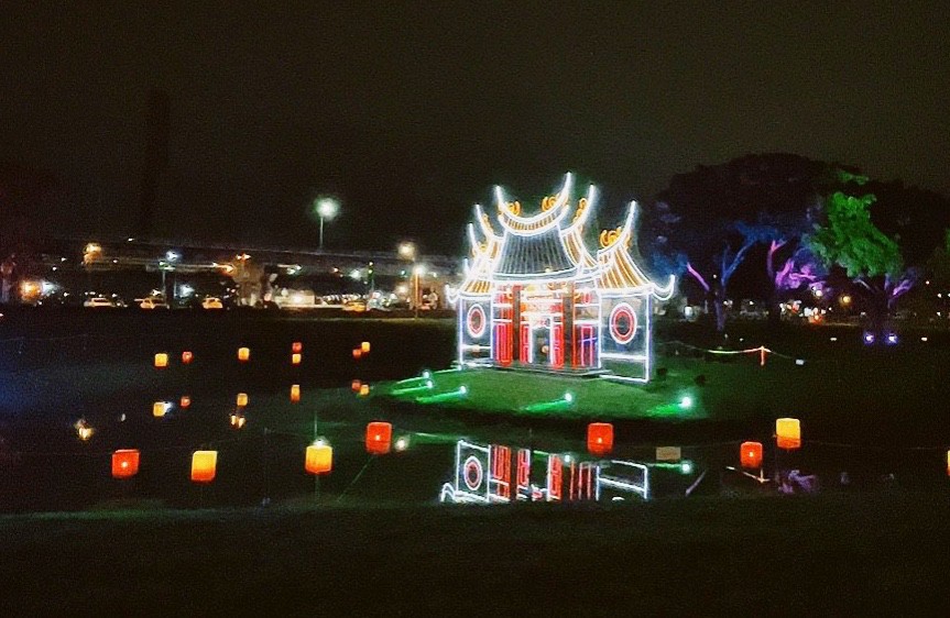 免費入場,新北大都會公園,新北景點,泰迪熊,燈會