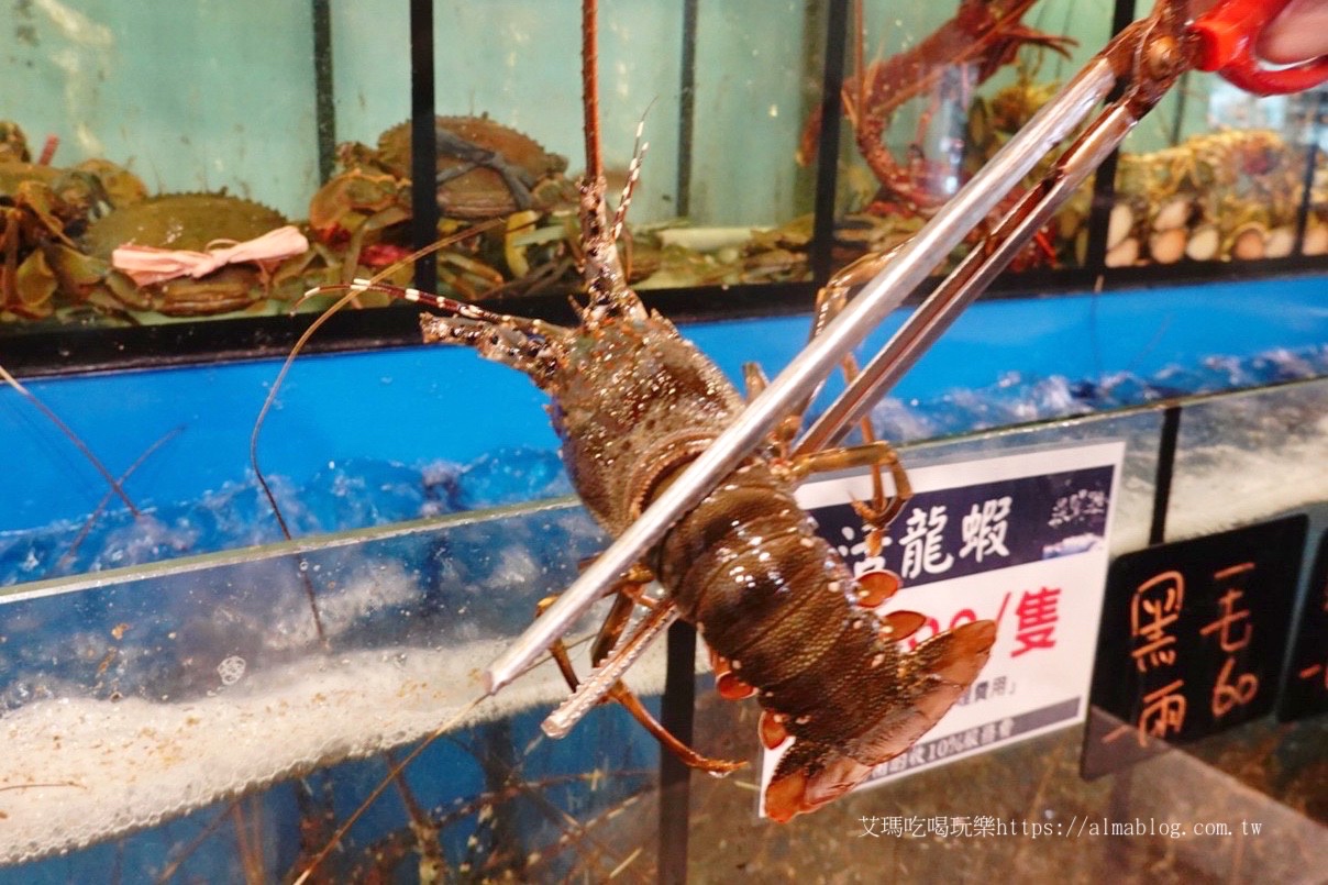 臺北美食,活海鮮,海鮮餐廳,漁聞樂海鮮料理,龍蝦