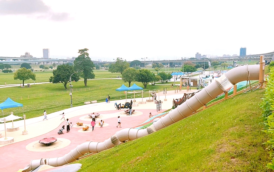 臺北好玩,大都會公園熊猴森樂園,新北公園,水樂園