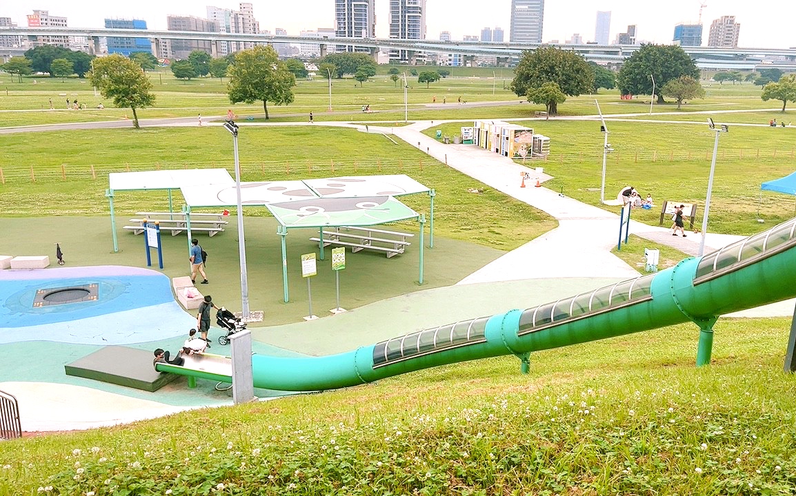 臺北好玩,大都會公園熊猴森樂園,新北公園,水樂園