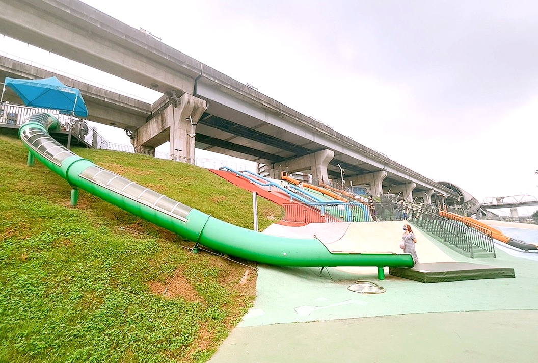 臺北好玩,大都會公園熊猴森樂園,新北公園,水樂園