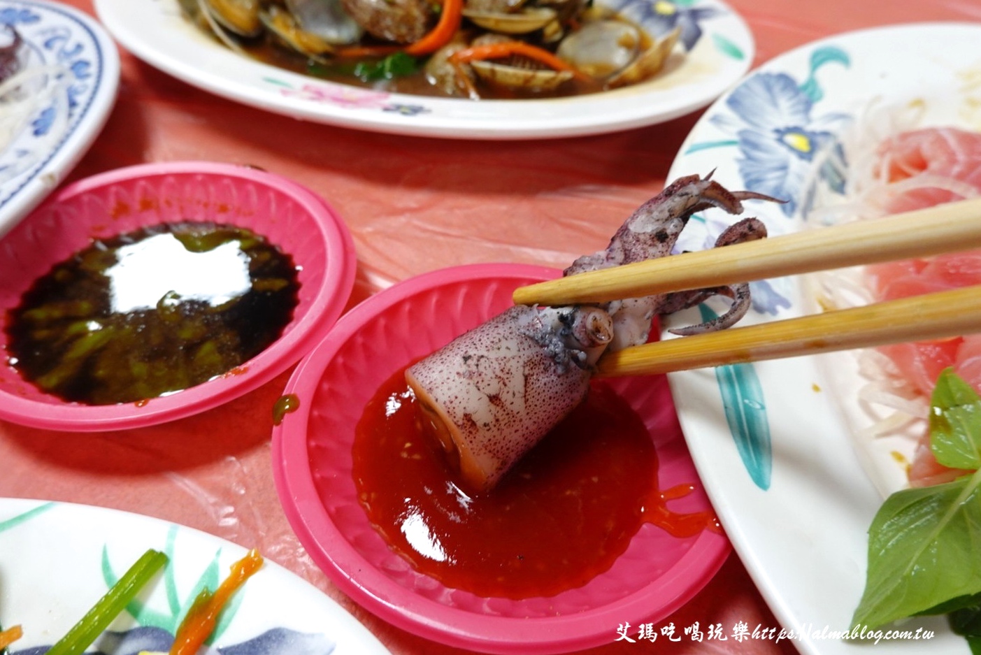 鄉味津海鮮,宜蘭美食,宜蘭海鮮,熱炒店,海鮮店,小卷,生魚片,家常菜,蘇澳美食