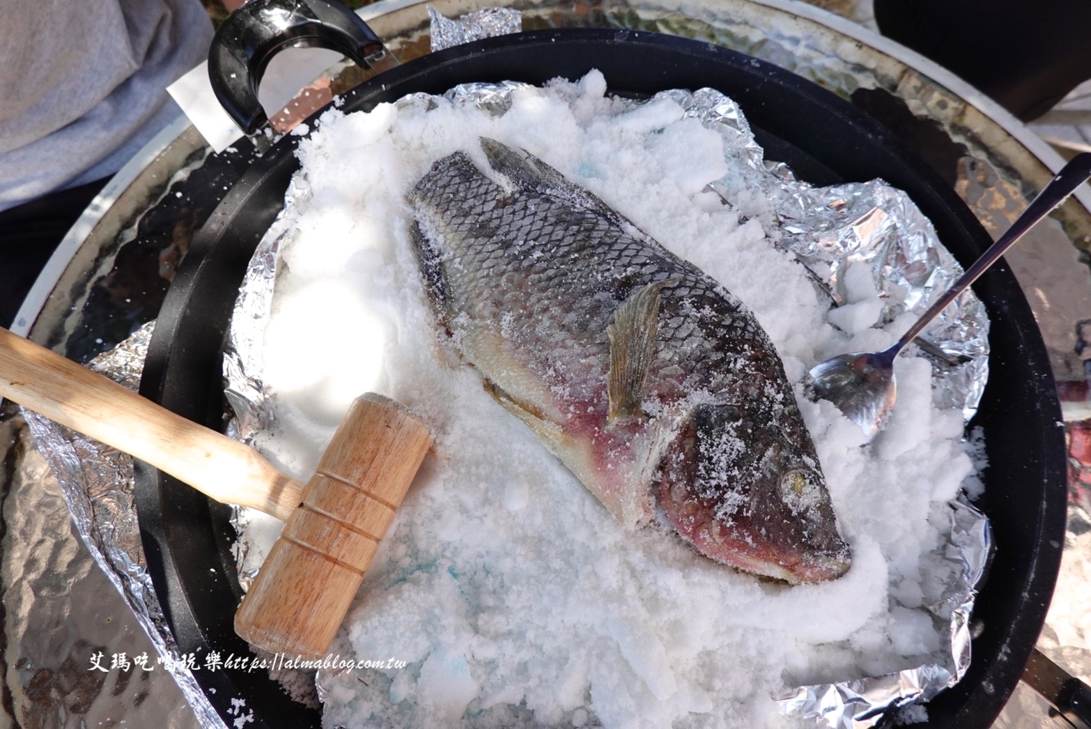 宜蘭景點,輕親魚朵生態園區,釣蝦,釣魚,鹽焗臺灣鯛