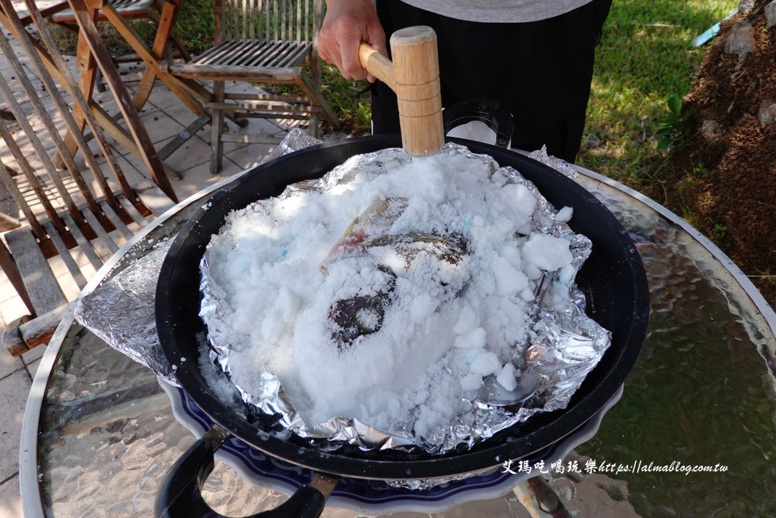 宜蘭景點,輕親魚朵生態園區,釣蝦,釣魚,鹽焗臺灣鯛