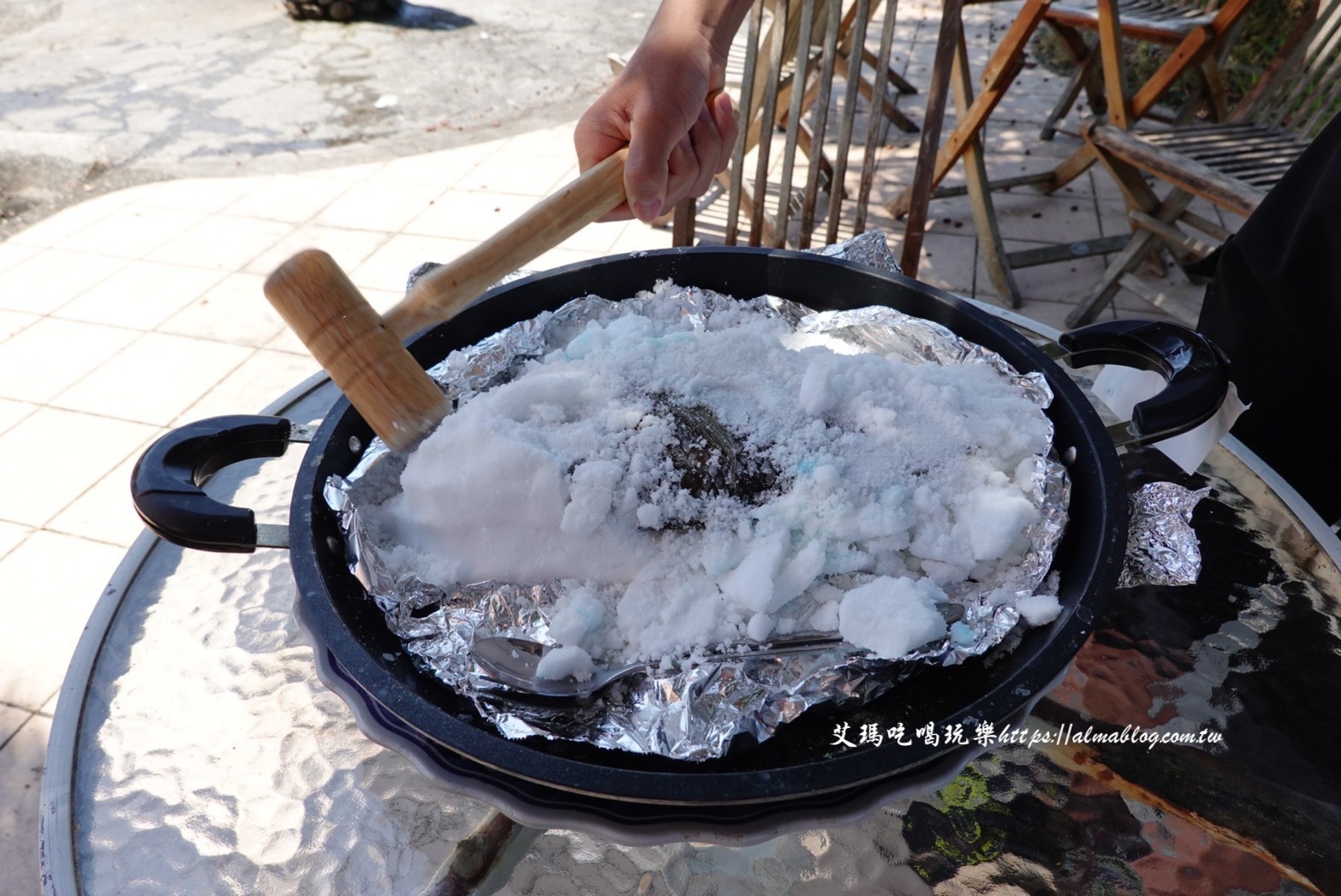 宜蘭景點,輕親魚朵生態園區,釣蝦,釣魚,鹽焗臺灣鯛