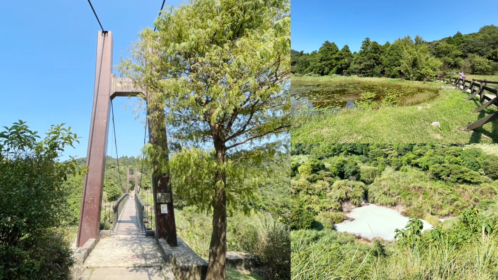 免費景點,冷水坑,臺北景點,牛奶湖,登山,菁山吊橋,陽明山 @艾瑪  吃喝玩樂札記