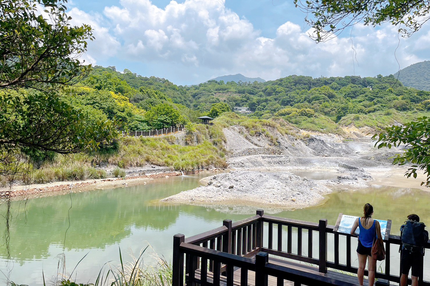 臺北景點,免費景點,硫磺谷步道,免費步道,硫磺谷溫泉泡腳池