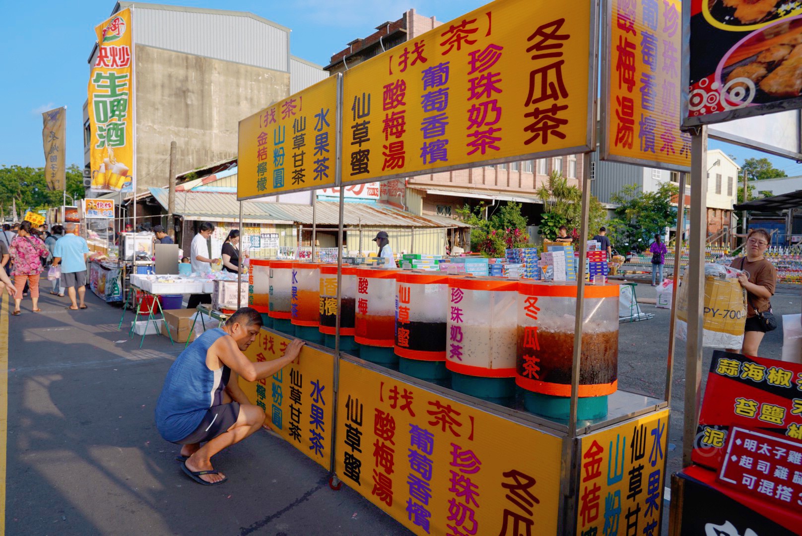 苗栗景點,後龍美食,臺灣夜市,夜市小吃,廟口小吃,後龍夜市,豆乳雞,地瓜球,排骨酥,雞排,熱炒,傳統夜市,封街夜市