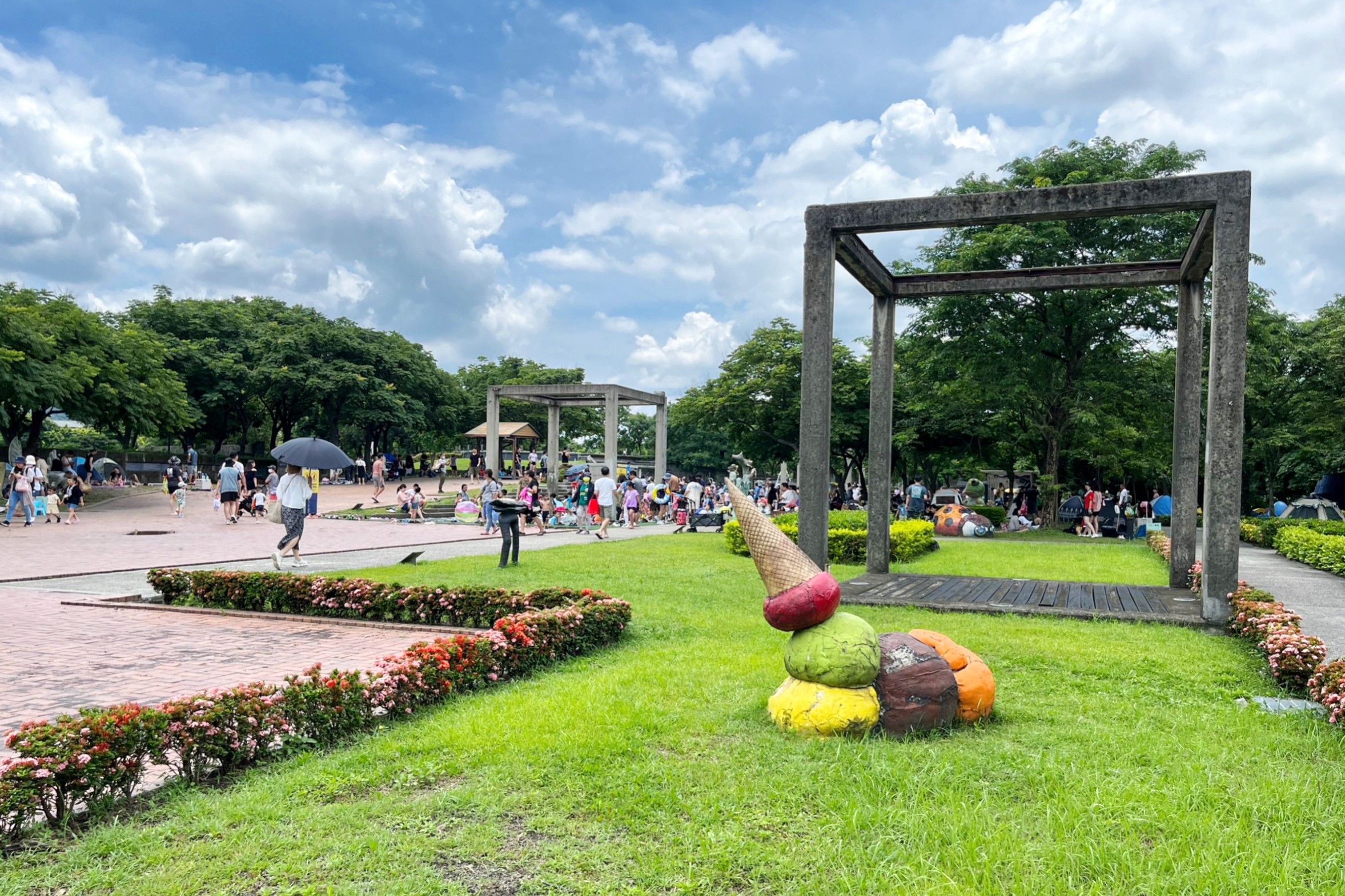 鶯歌陶瓷博物館水廣場(chǎng)